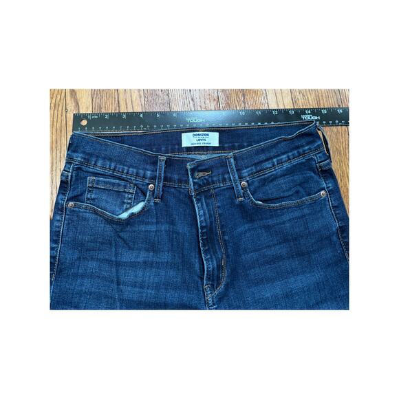 Denizen Levi's Straight Leg High-Rise Dark Wash Jeans Women's SZ 8 W29 L30 - Picture 8 of 9